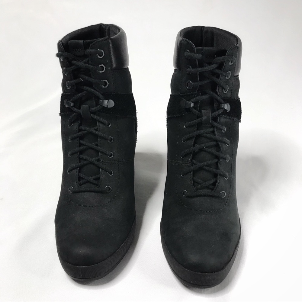 Timberland Camdale High Heeled Lace Up Boot Size 10 - Picture 4 of 9